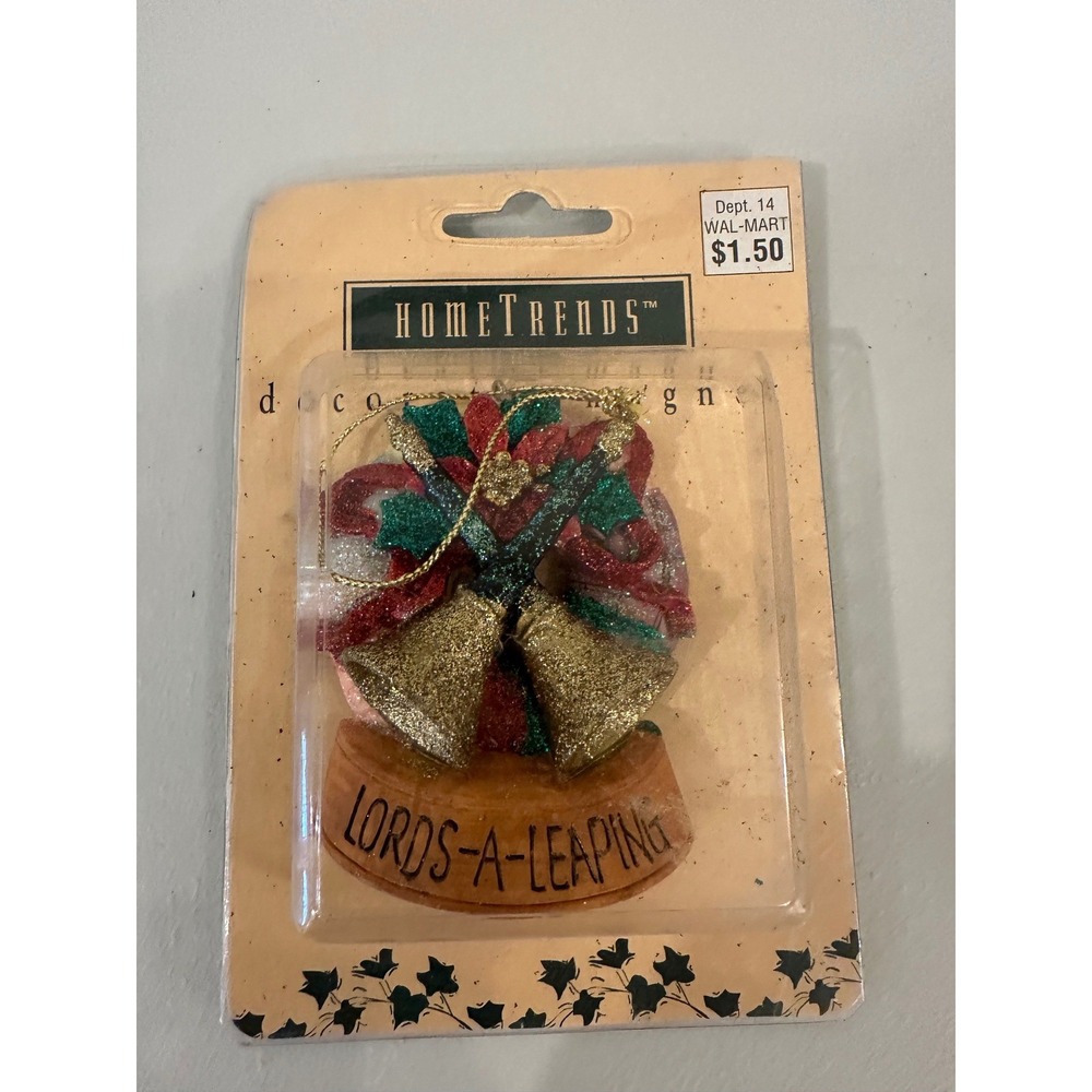 Vintage HomeTrends Lords-A-Leaping Christmas Ornament 12 Days of Christmas